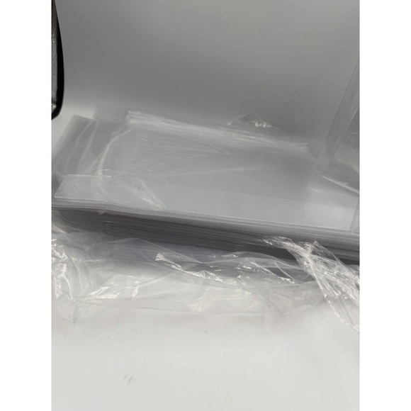 Lot Of 50+ CLEAR PLASTIC DISPLAY CASE BOX COLLECTIBLES 11.5" X 7.25" X 2" - Picture 4 of 10